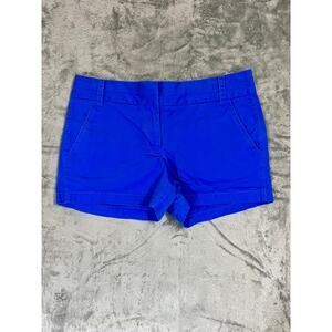 J. Crew Chino Shorts Women’s 6 Blue Short Shorts